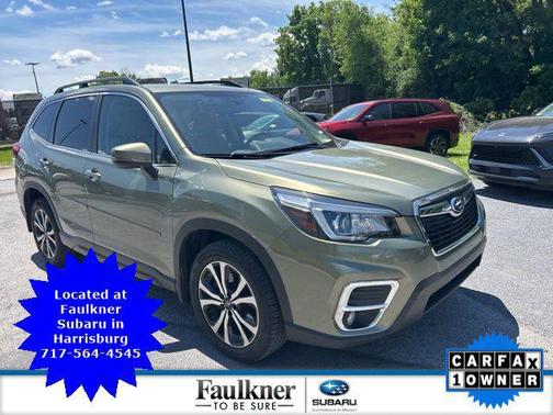 Jasper Green Metallic 2020 Subaru Forester Limited