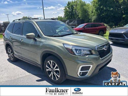 Jasper Green Metallic 2020 Subaru Forester Limited