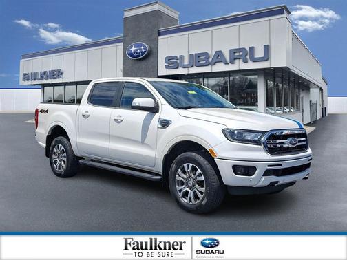 White Platinum Tri-Coat 2019 Ford Ranger LARIAT