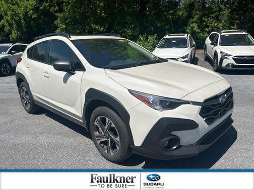 Crystal White Pearl 2024 Subaru Crosstrek Premium