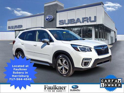Crystal White Pearl 2021 Subaru Forester Touring