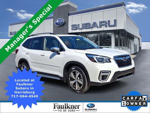 Crystal White Pearl 2021 Subaru Forester Touring
