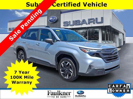 Ice Silver Metallic 2026 Subaru Forester Limited