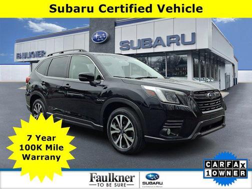 Crystal Black Silica 2023 Subaru Forester Limited