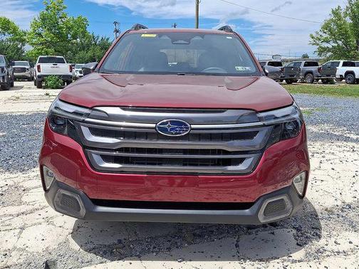 Crimson Red Pearl 2025 Subaru Forester Hybrid Limited