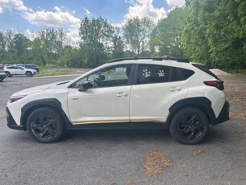 Crystal White Pearl 2024 Subaru Crosstrek Sport