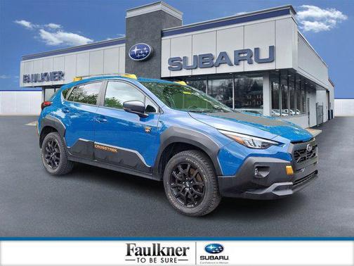 Geyser Blue Pearl 2024 Subaru Crosstrek Wilderness
