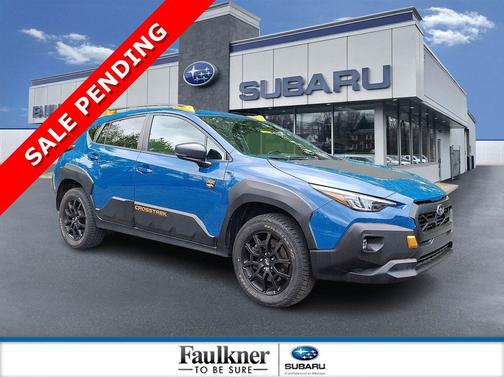 Geyser Blue Pearl 2024 Subaru Crosstrek Wilderness