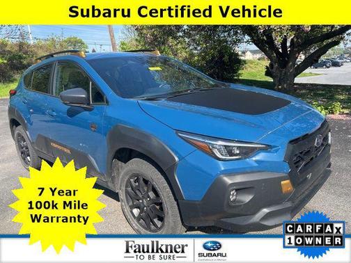 Geyser Blue Pearl 2024 Subaru Crosstrek Wilderness