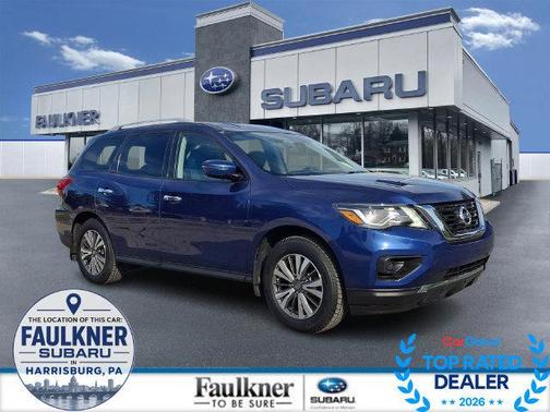 Caspian Blue 2017 Nissan Pathfinder S
