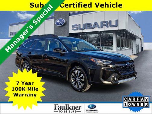Crystal Black Pearl 2025 Subaru Outback Limited