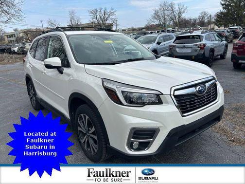 Crystal White Pearl 2021 Subaru Forester Limited