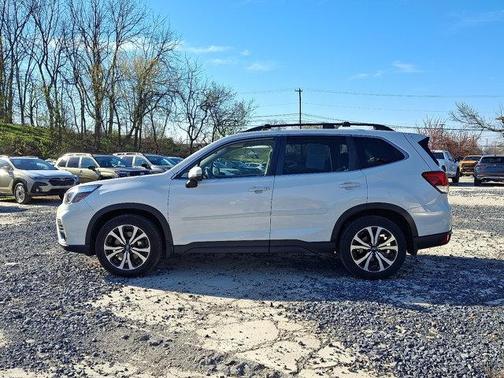 Crystal White Pearl 2021 Subaru Forester Limited