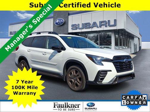 Crystal White Pearl 2025 Subaru Ascent Bronze Edition 7-Passenger