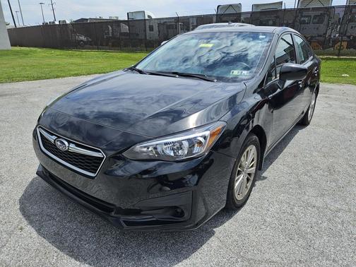 Crystal Black Pearl 2018 Subaru Impreza 2.0i Premium