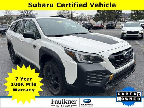 Crystal White Pearl 2025 Subaru Outback Wilderness