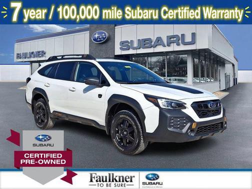 Crystal White Pearl 2025 Subaru Outback Wilderness
