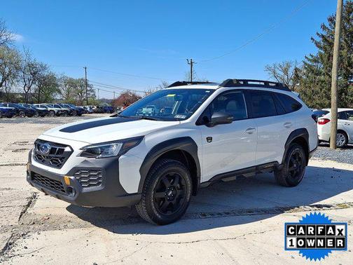 Crystal White Pearl 2025 Subaru Outback Wilderness