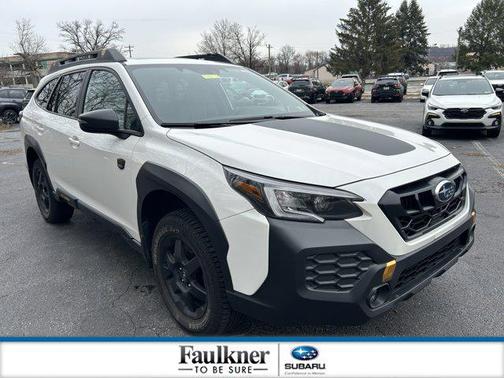 Crystal White Pearl 2025 Subaru Outback Wilderness