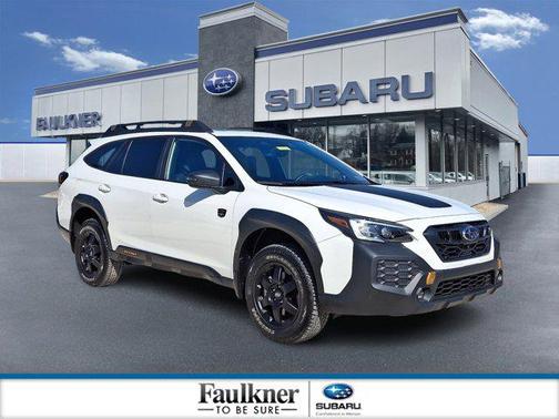 Crystal White Pearl 2025 Subaru Outback Wilderness