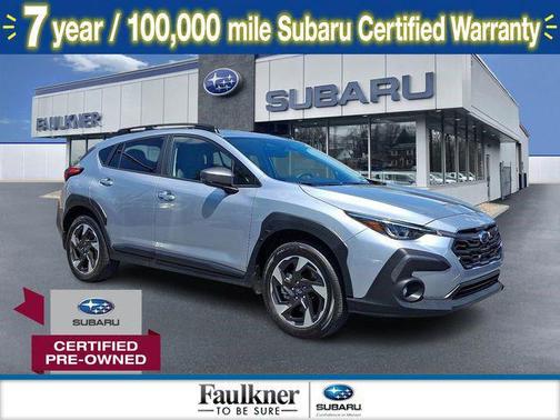Ice Silver Metallic 2024 Subaru Crosstrek Limited