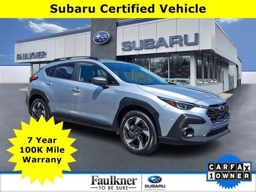 Ice Silver Metallic 2024 Subaru Crosstrek Limited