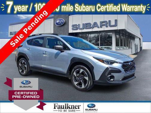 Ice Silver Metallic 2024 Subaru Crosstrek Limited
