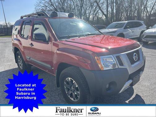 Lava Red 2014 Nissan Xterra PRO-4X