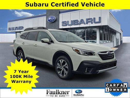 Crystal White Pearl 2022 Subaru Outback Limited