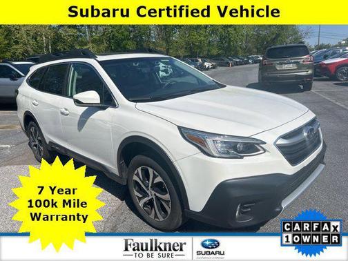 Crystal White Pearl 2022 Subaru Outback Limited