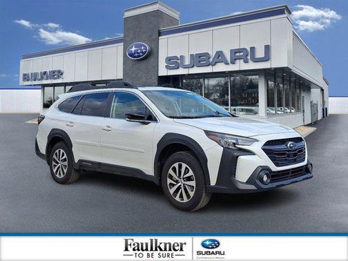 Crystal White Pearl 2025 Subaru Outback Premium