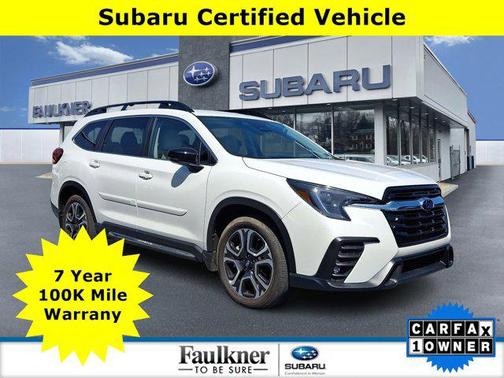 Crystal White Pearl 2024 Subaru Ascent Limited 8-Passenger