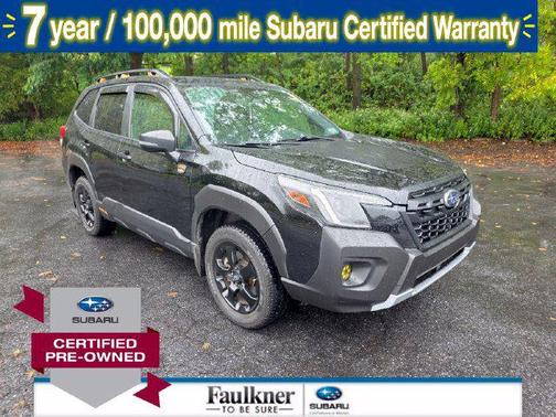 Crystal Black Silica 2024 Subaru Forester Wilderness