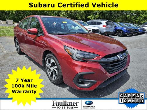 Crimson Red Pearl 2024 Subaru Legacy Premium