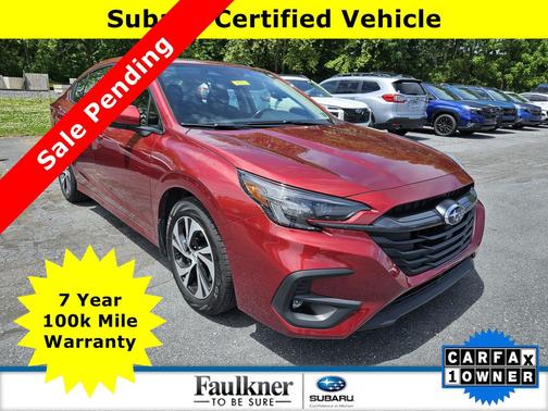 Crimson Red Pearl 2024 Subaru Legacy Premium