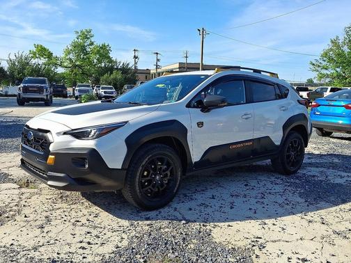 Crystal White Pearl 2024 Subaru Crosstrek Wilderness