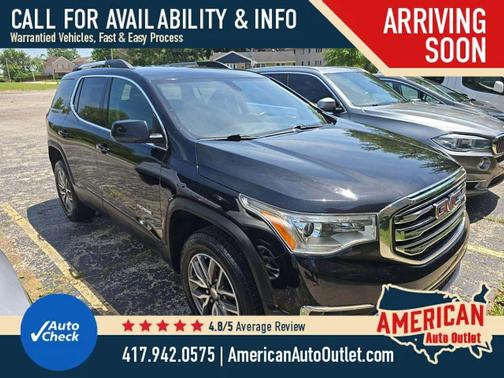 Ebony Twilight Metallic 2019 GMC Acadia SLE-2
