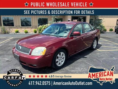 2007 Mercury Montego Luxury