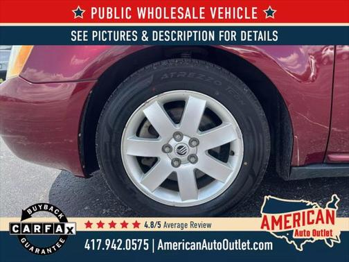 2007 Mercury Montego Luxury