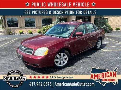 2007 Mercury Montego Luxury