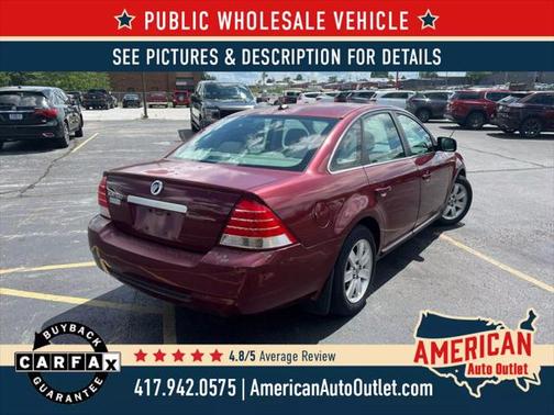 2007 Mercury Montego Luxury