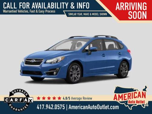 2015 Subaru Impreza 2.0i Sport Premium