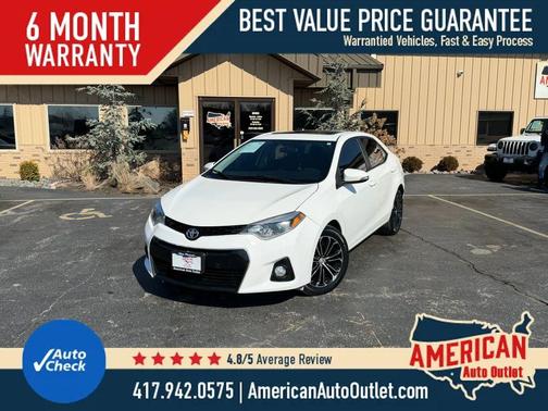 2016 Toyota Corolla S Plus