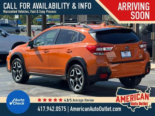 Sunshine Orange 2018 Subaru Crosstrek 2.0i Limited