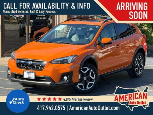Sunshine Orange 2018 Subaru Crosstrek 2.0i Limited