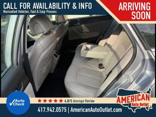 Shale Gray Metallic 2017 Hyundai SONATA Limited