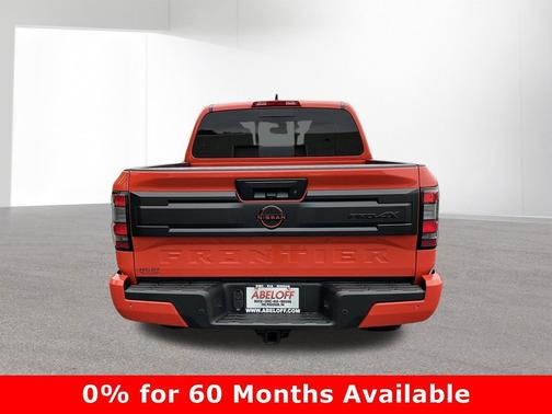 Afterburn Orange 2026 Nissan Frontier PRO-4X
