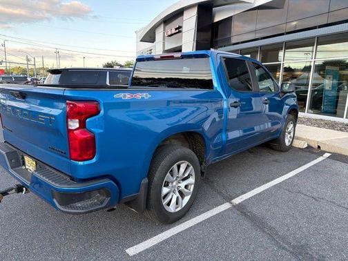 Glacier Blue Metallic 2022 Chevrolet Silverado 1500 Custom