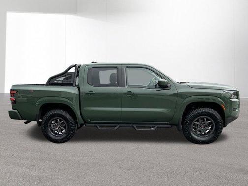 Tactical Green Metallic 2024 Nissan Frontier SV