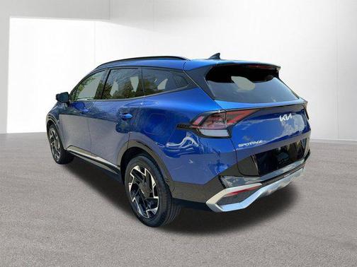 Sapphire Blue 2023 Kia Sportage SX-Prestige